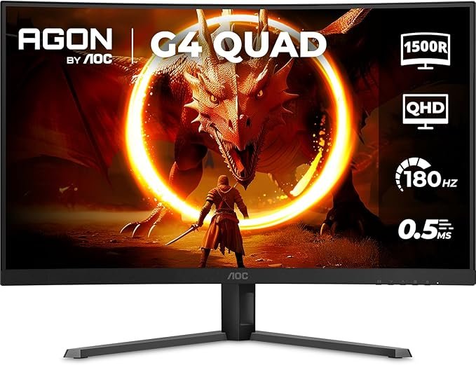 AOC Monitor 27 vs 32 polegadas trabalho e jogos
