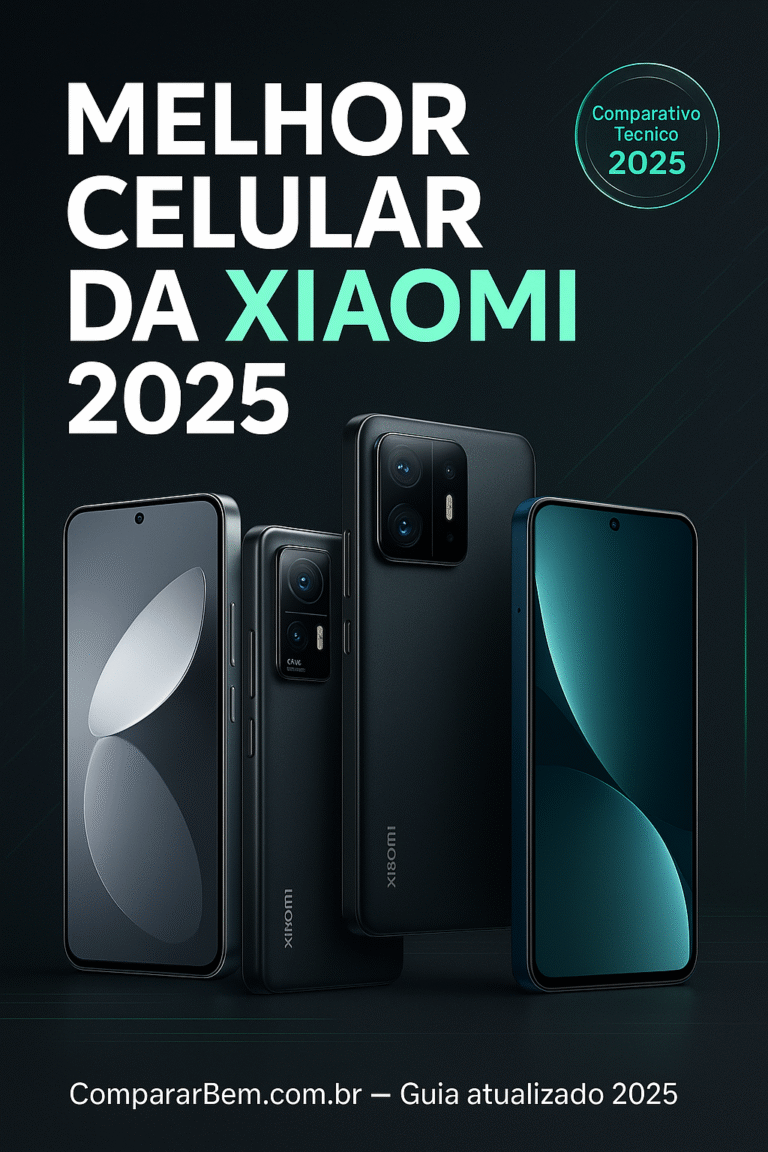 Melhor Celular da Xiaomi em 2025: Top 5 Xiaomi com Comparativo Técnico